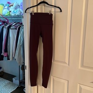 lululemon burgundy leggings not sold anymore!